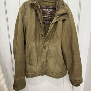 Abercrombie & Fitch Olive Green Jacket